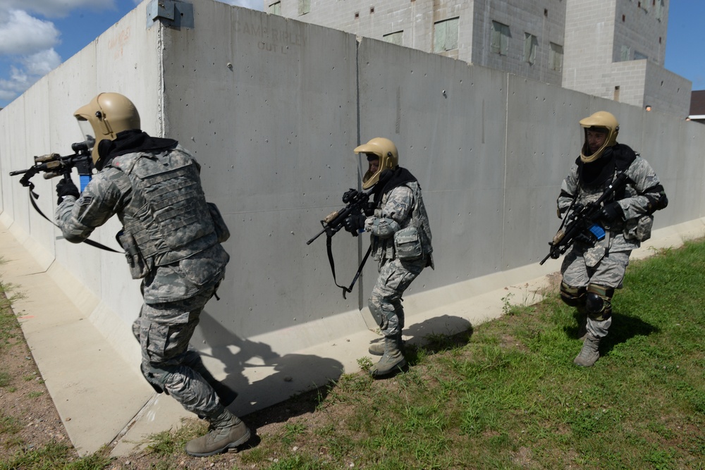 119th Security Forces Squadron trains at Camp Ripley, Minnesota