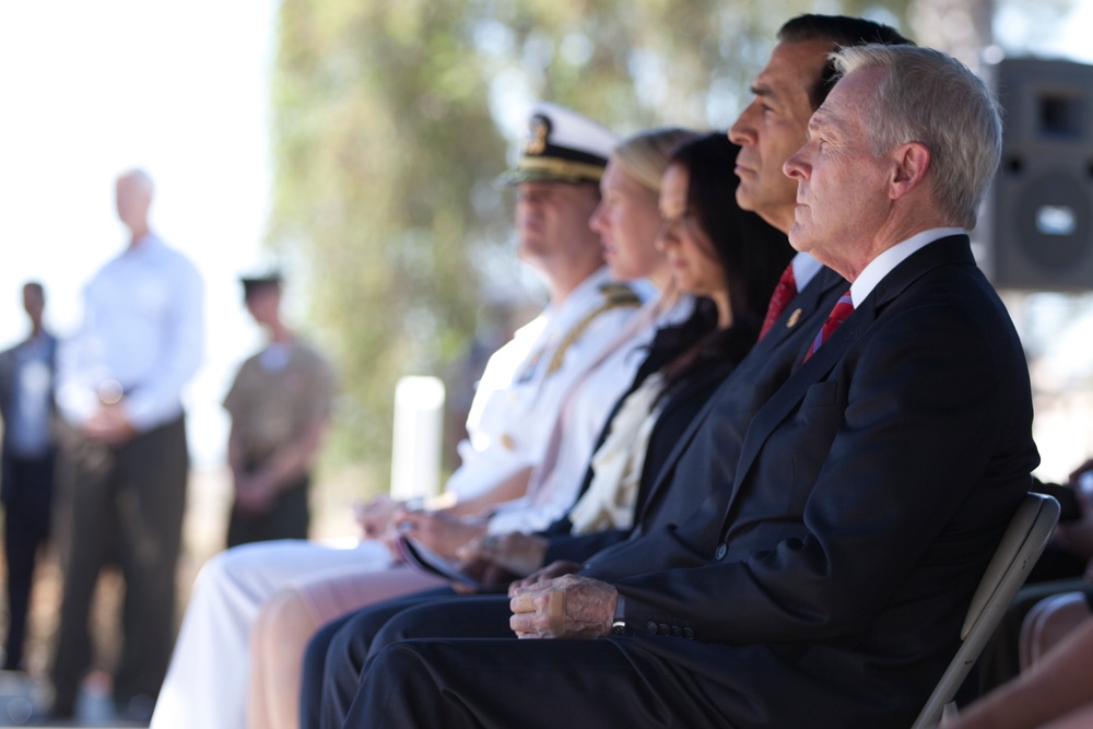 USS John Basilone (DDG-122) Ship Naming Ceremony