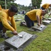 USS Turner Joy Legacy Academy cleans Ivy Green Cemetery