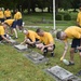 USS Turner Joy Legacy Academy cleans Ivy Green Cemetery