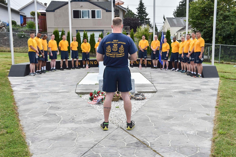 USS Turner Joy Legacy Academy cleans Ivy Green Cemetery