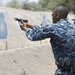 USS Coronado (LCS 4) conducts weapons requalification course.