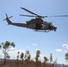 Hueys provide air support during Exercise Koolendong 16