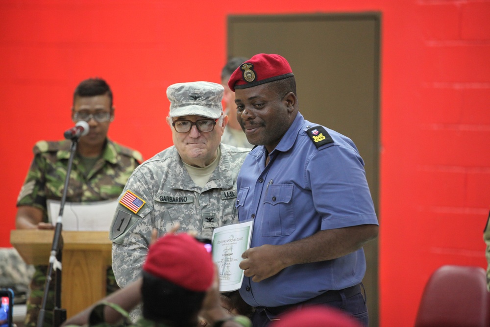 Delaware National Guard Trinidad Subject Matter Expert Exchange Program August 2016