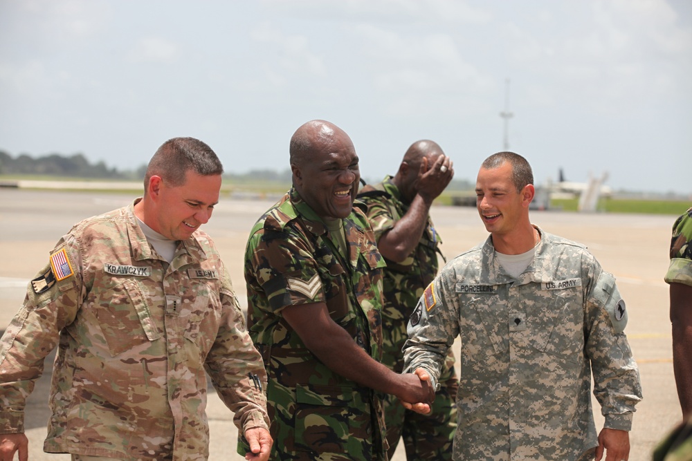 Delaware National Guard Trinidad Subject Matter Expert Exchange Program August 2016
