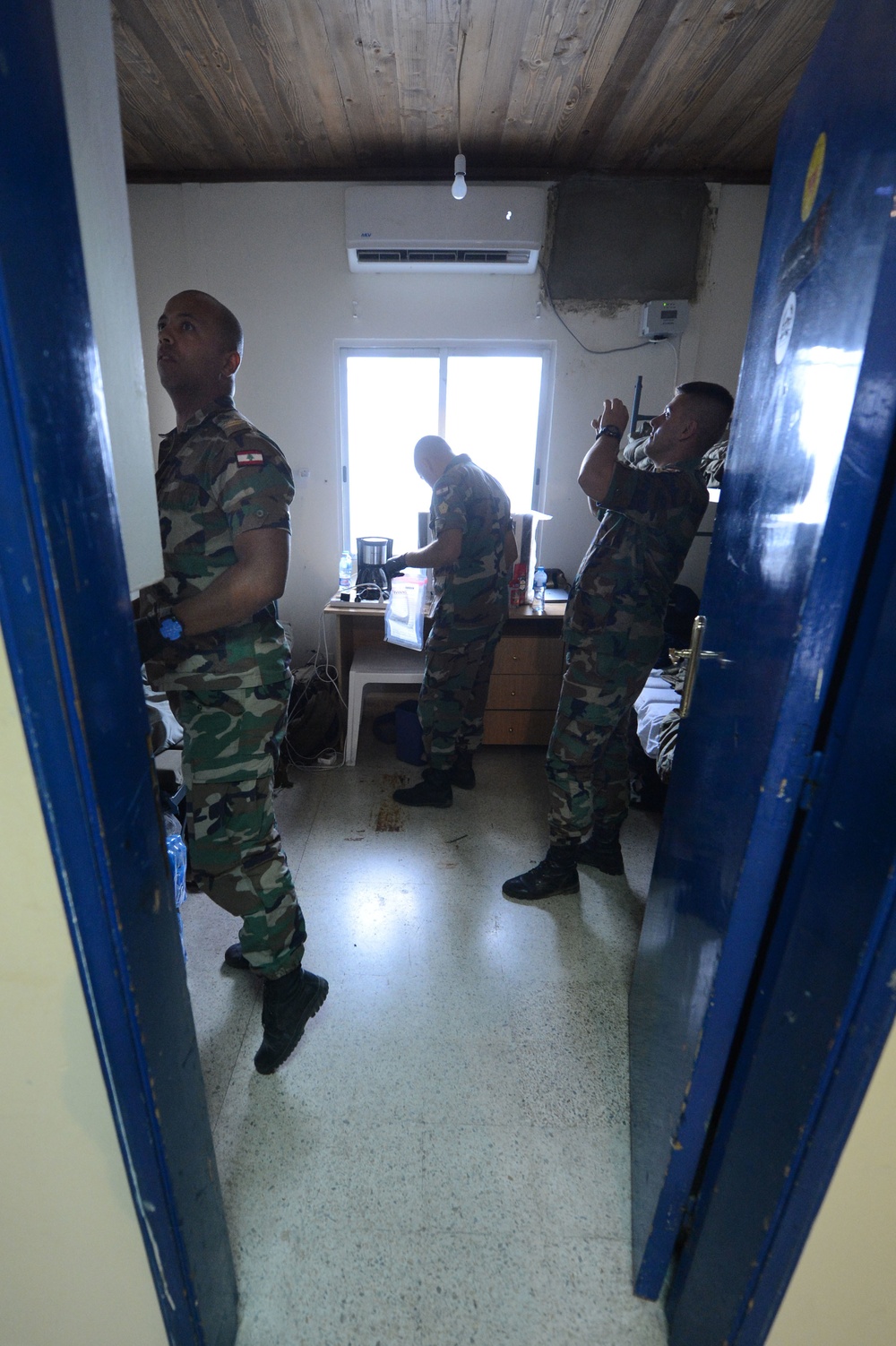 CTG 56.1 Conducts Sensative Site Exploitation Training with Lebanese Armed Forces during Resolute Response 16