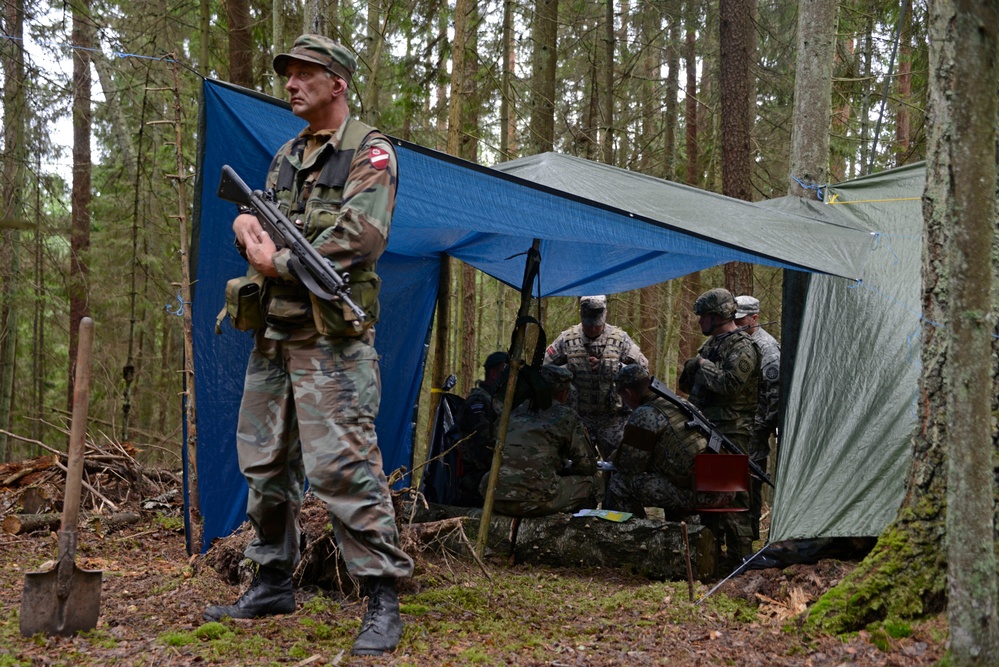 Michigan Guard, Marines, and Zemessardzes focus on interoperability during Strong Guard 2016 in Latvia