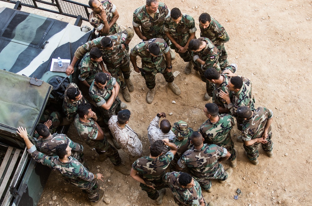 Marines share expertise with Lebanon Armed Forces
