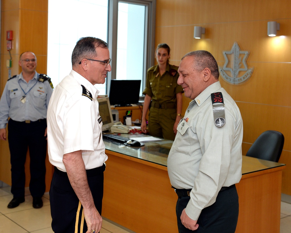 EUCOM Commander Scaparrotti visits Israel, August 16-18, 2016
