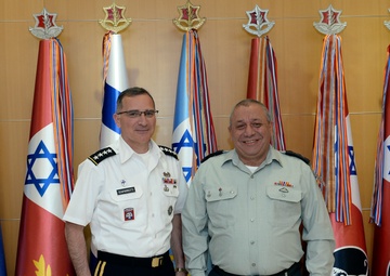 EUCOM Commander Scaparrotti meets Israeli Minister of Defense