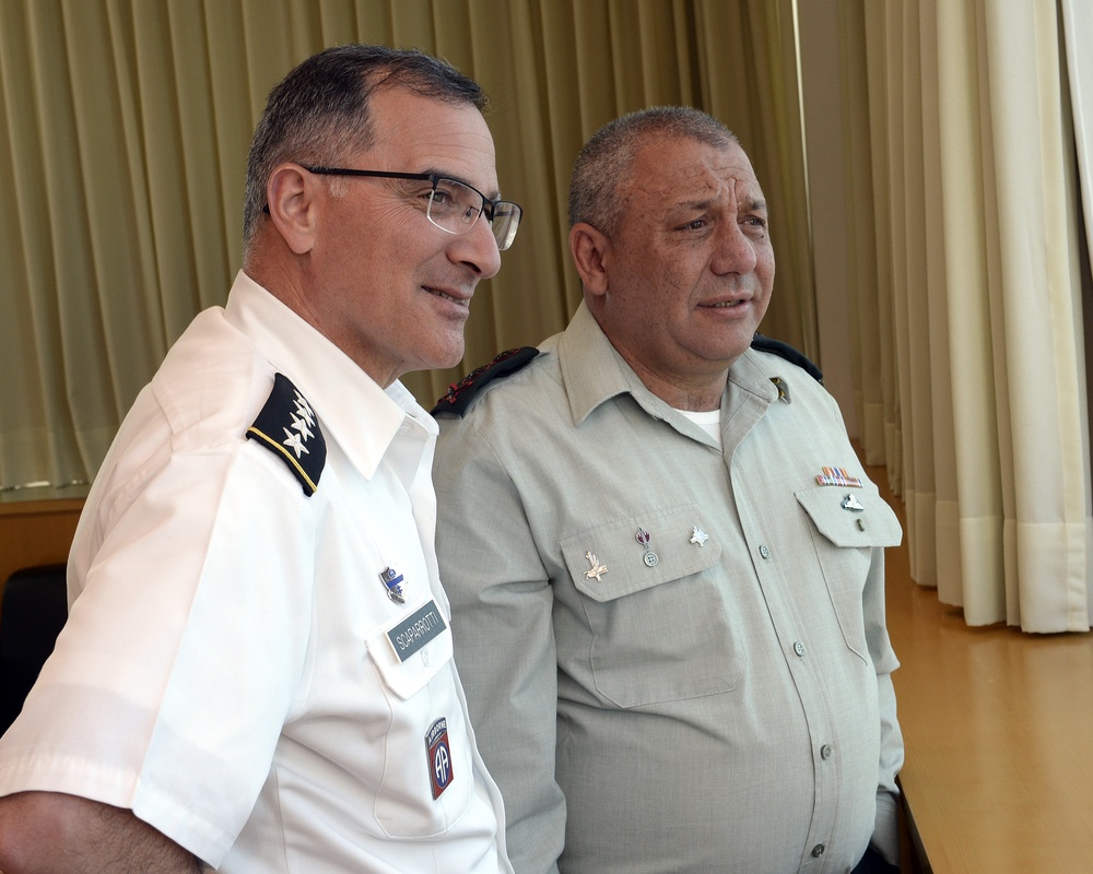 EUCOM Commander Scaparrotti visits Israel, August 16-18, 2016