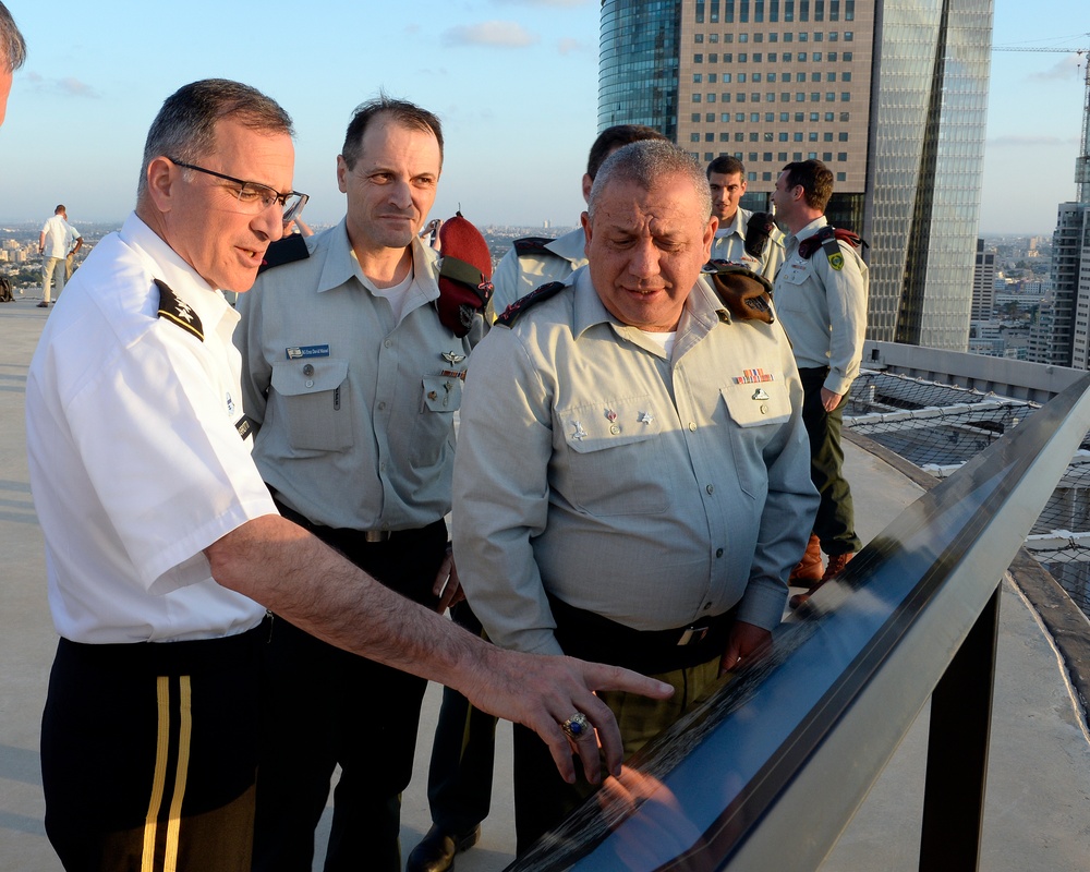 EUCOM Commander Scaparrotti visits Israel, August 16-18, 2016