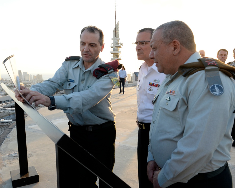 EUCOM Commander Scaparrotti visits Israel, August 16-18, 2016
