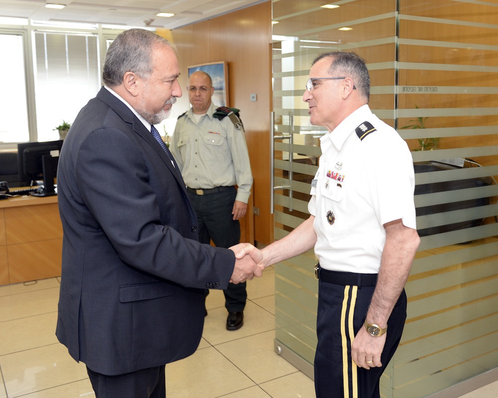 EUCOM Commander Scaparrotti visits Israel, August 16-18, 2016