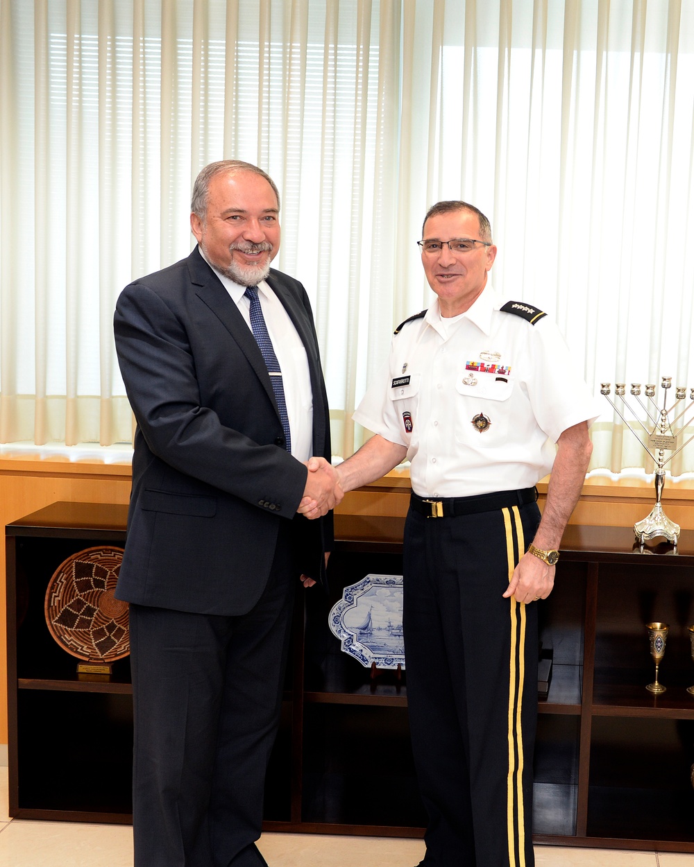 EUCOM Commander Scaparrotti visits Israel, August 16-18, 2016