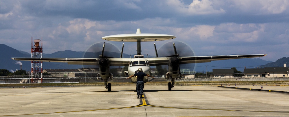 VAW-115 visits MCAS Iwakuni