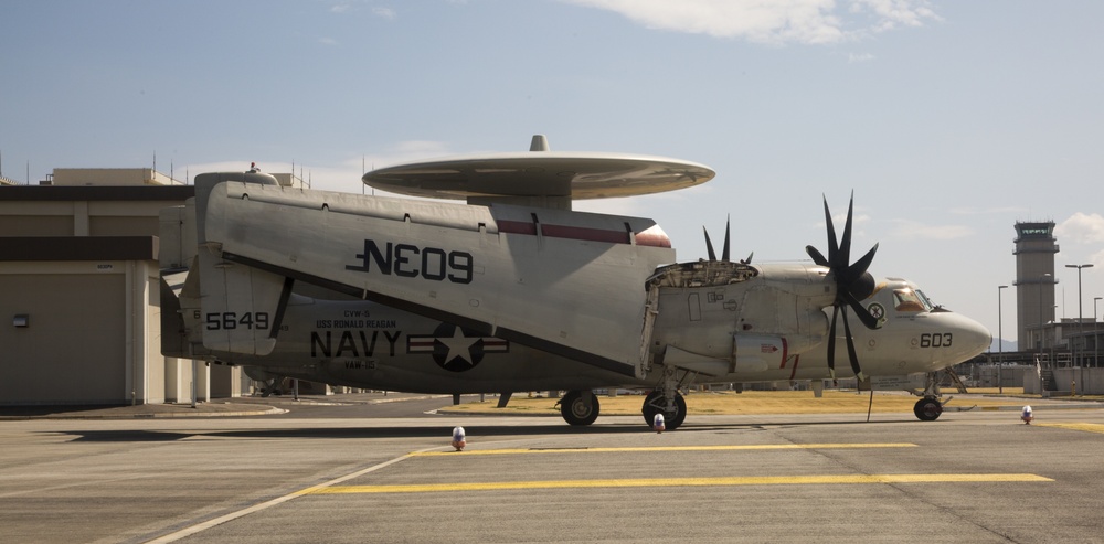 VAW-115 visits MCAS Iwakuni