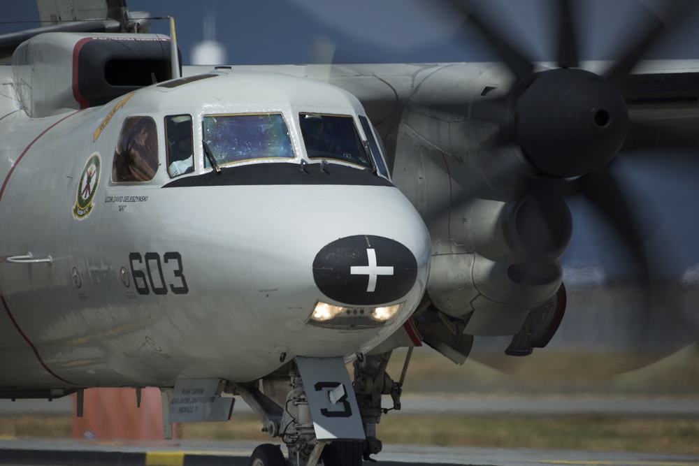 VAW-115 visits MCAS Iwakuni