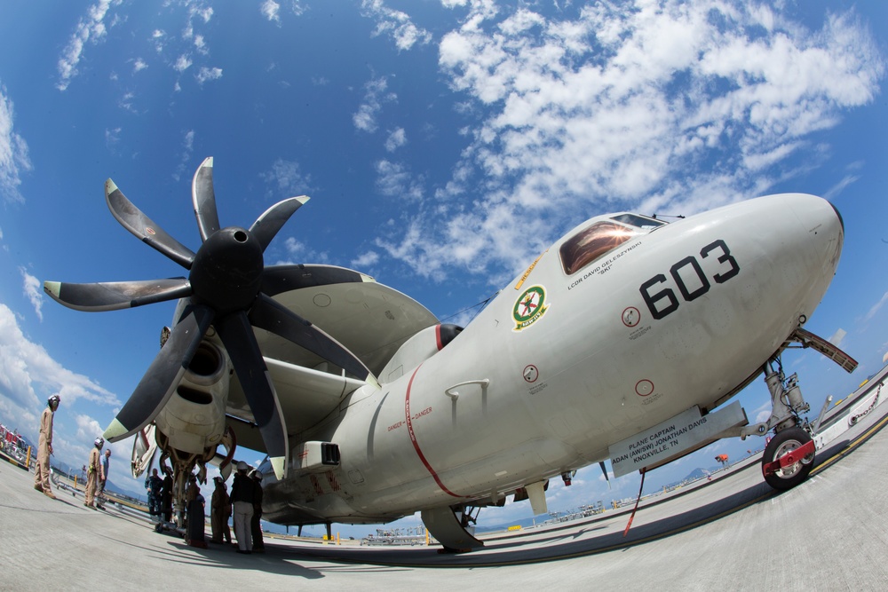 VAW-115 visits MCAS Iwakuni
