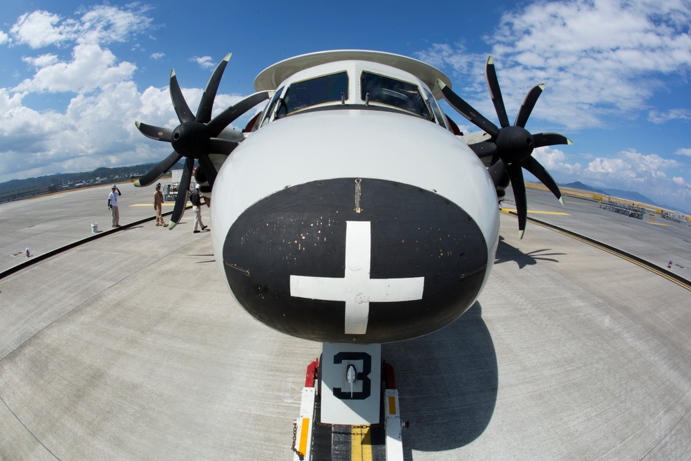 VAW-115 visits MCAS Iwakuni
