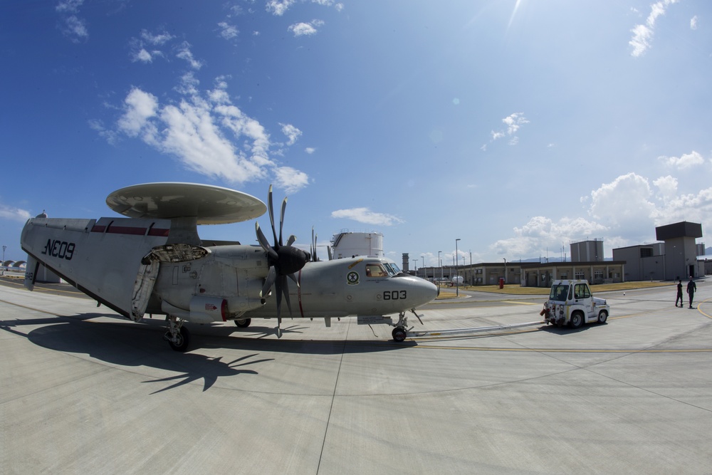 VAW-115 visits MCAS Iwakuni
