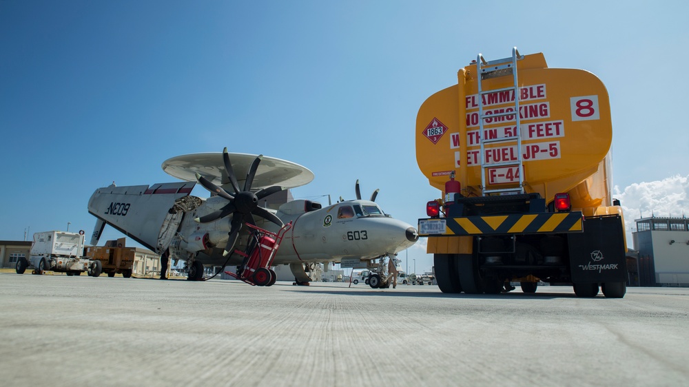 VAW-115 visits MCAS Iwakuni