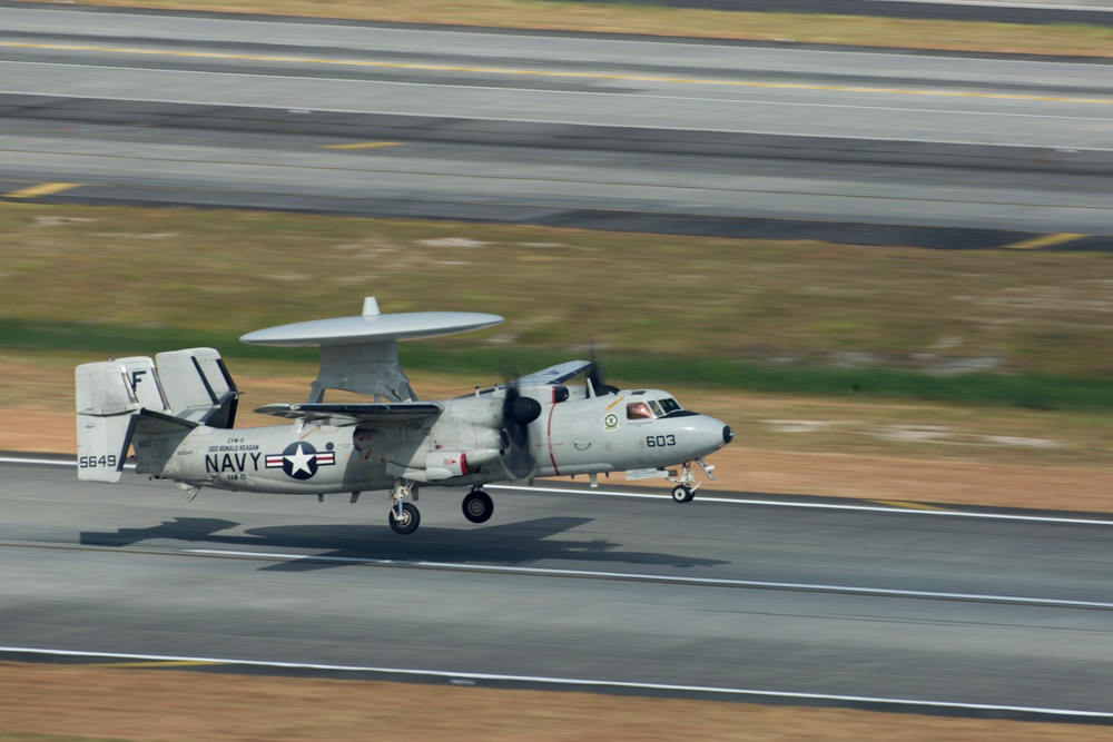 VAW-115 visits MCAS Iwakuni