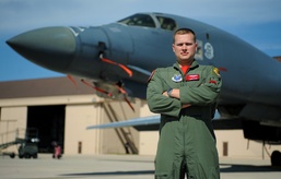 Ellsworth B-1 WSO takes off to new horizons