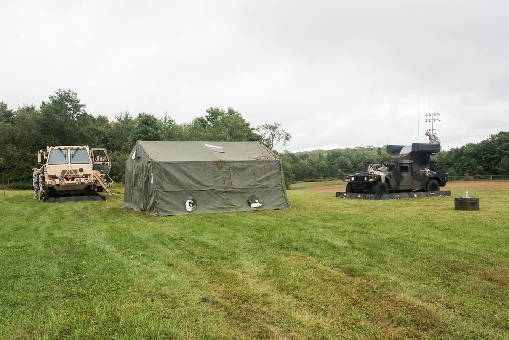 Vigilant Shield Air Defence Artillery field traning exercise