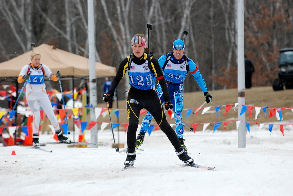 SDNG biathlon team chases perfect race