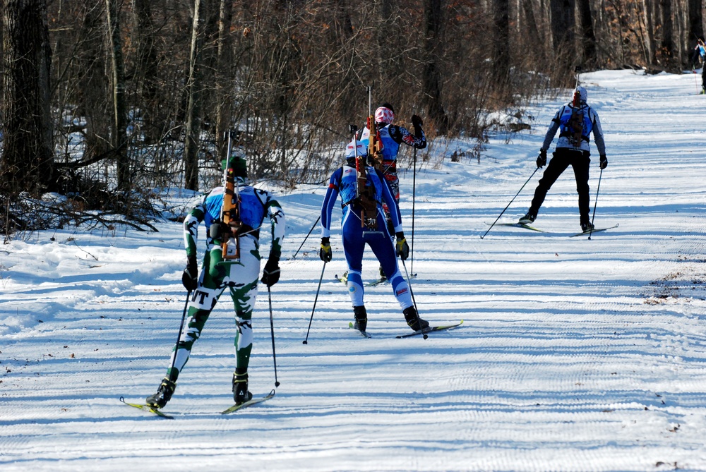 SDNG biathlon team chases perfect race