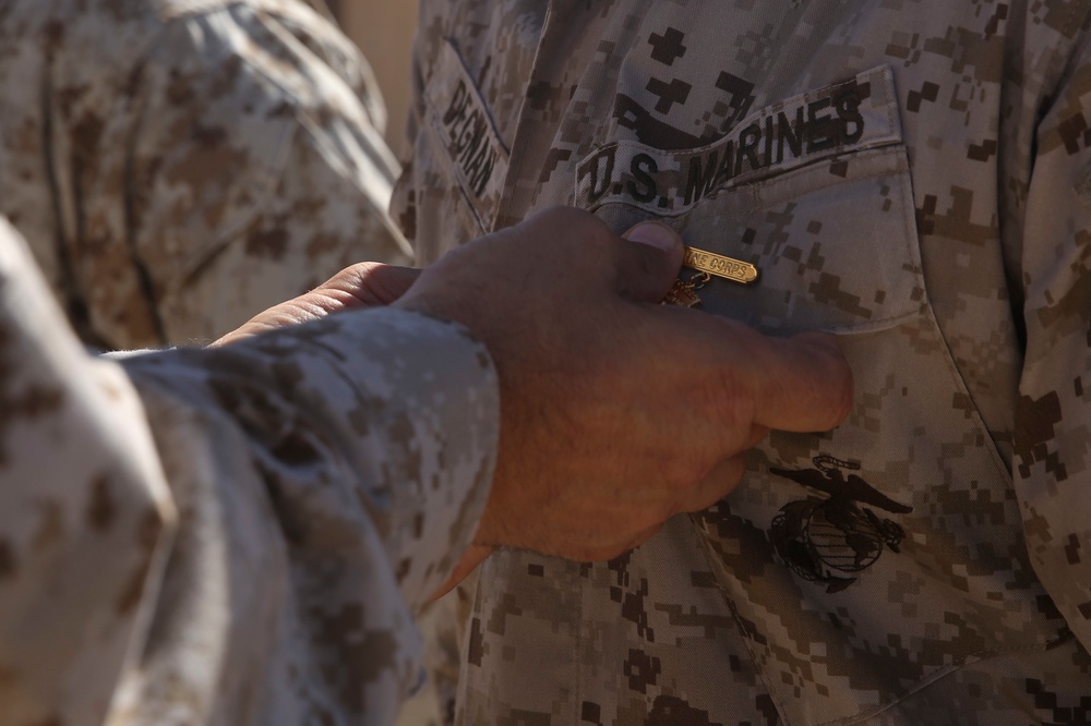 1st Battalion 7th Marine Regiment ‘Super Squad’ awarded for excellence