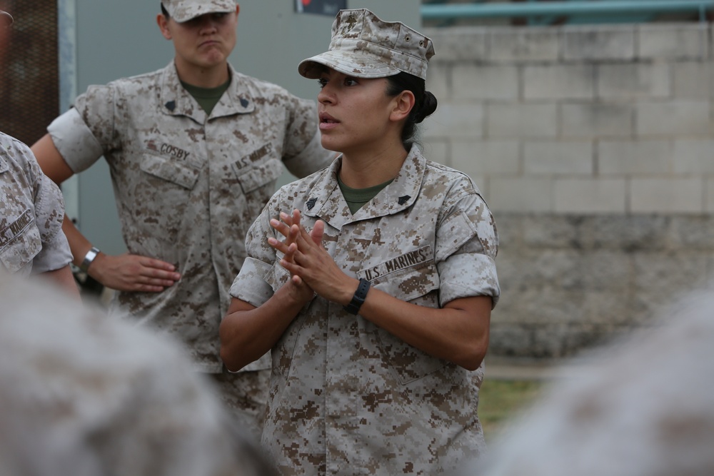 Molding NCOs: Sgt. Garcia, Corporal's Course instructor