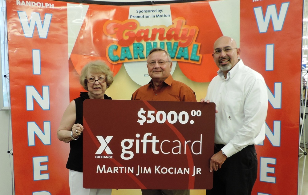 Joint Base San Antonio-Randolph Shopper Wins $5,000 Gift Card in Sweepstakes