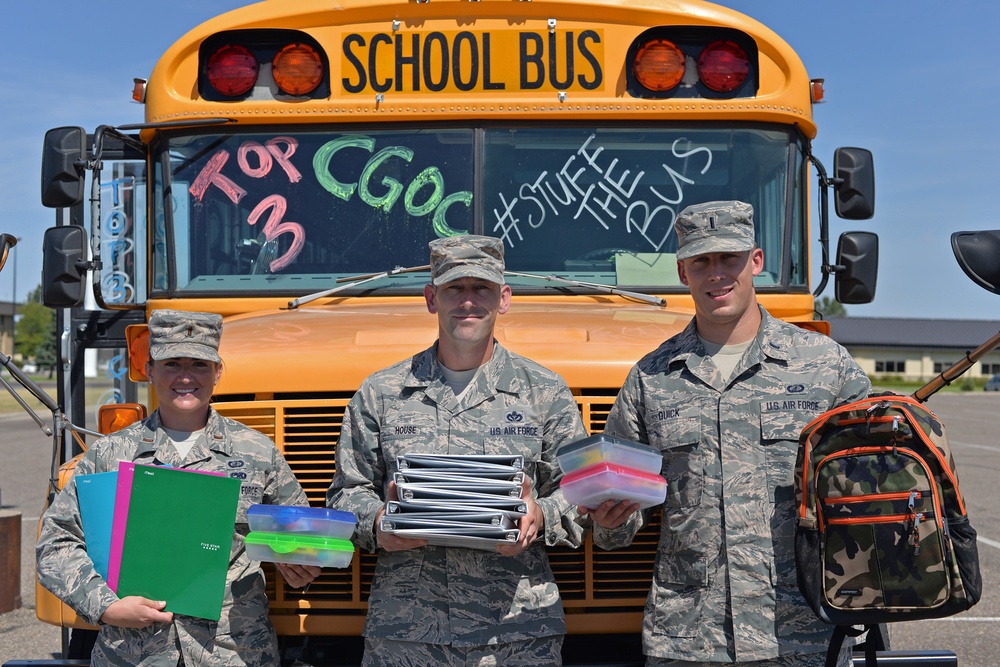 Malmstrom 'Stuffs the Bus'