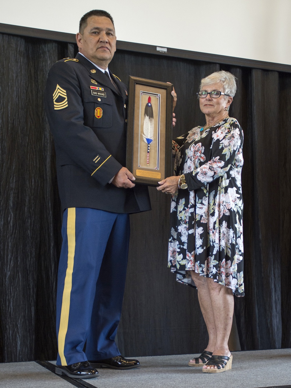 South Dakota Army National Guardsman receives SAIGE award