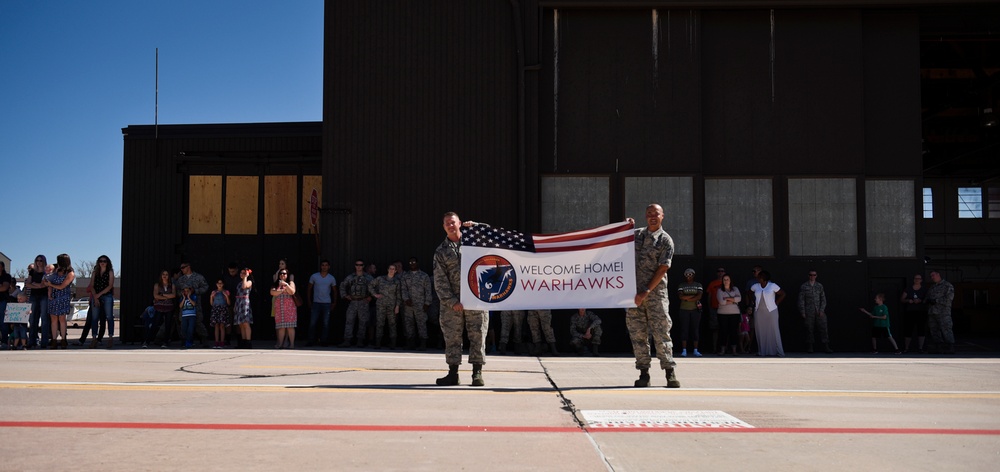 Peterson AFB welcomes home deployed Airmen