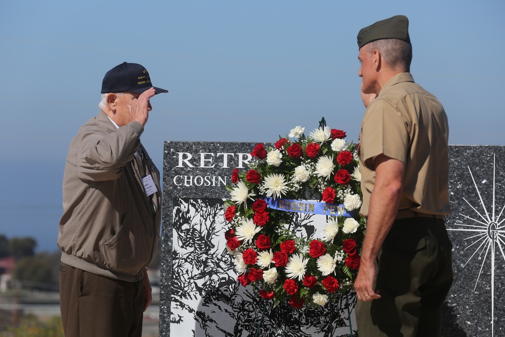 Chosin Reservoir Veterans Share An Eternal Bond, Reunite Aboard Camp Pendleton