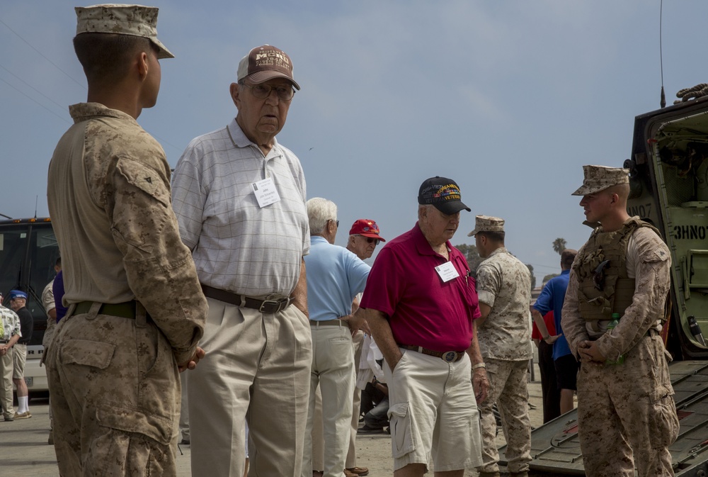 Chosin Reservoir Veterans Share An Eternal Bond, Reunite Aboard Camp Pendleton