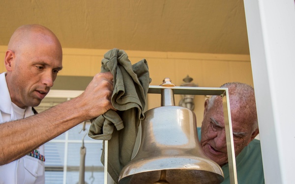 USS Black Hawk Bell presented to Navy veteran in Trinidad, CO