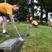 USS Turner Joy Legacy Academy cleans Ivy Green Cemetery