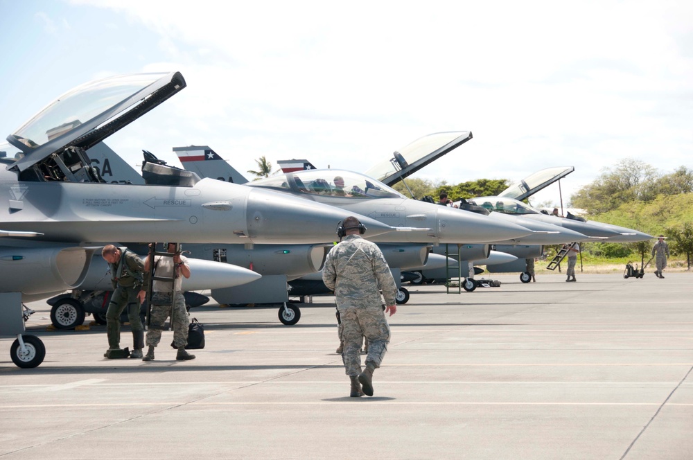 HIANG hosts first Sentry Aloha exercise of 2016