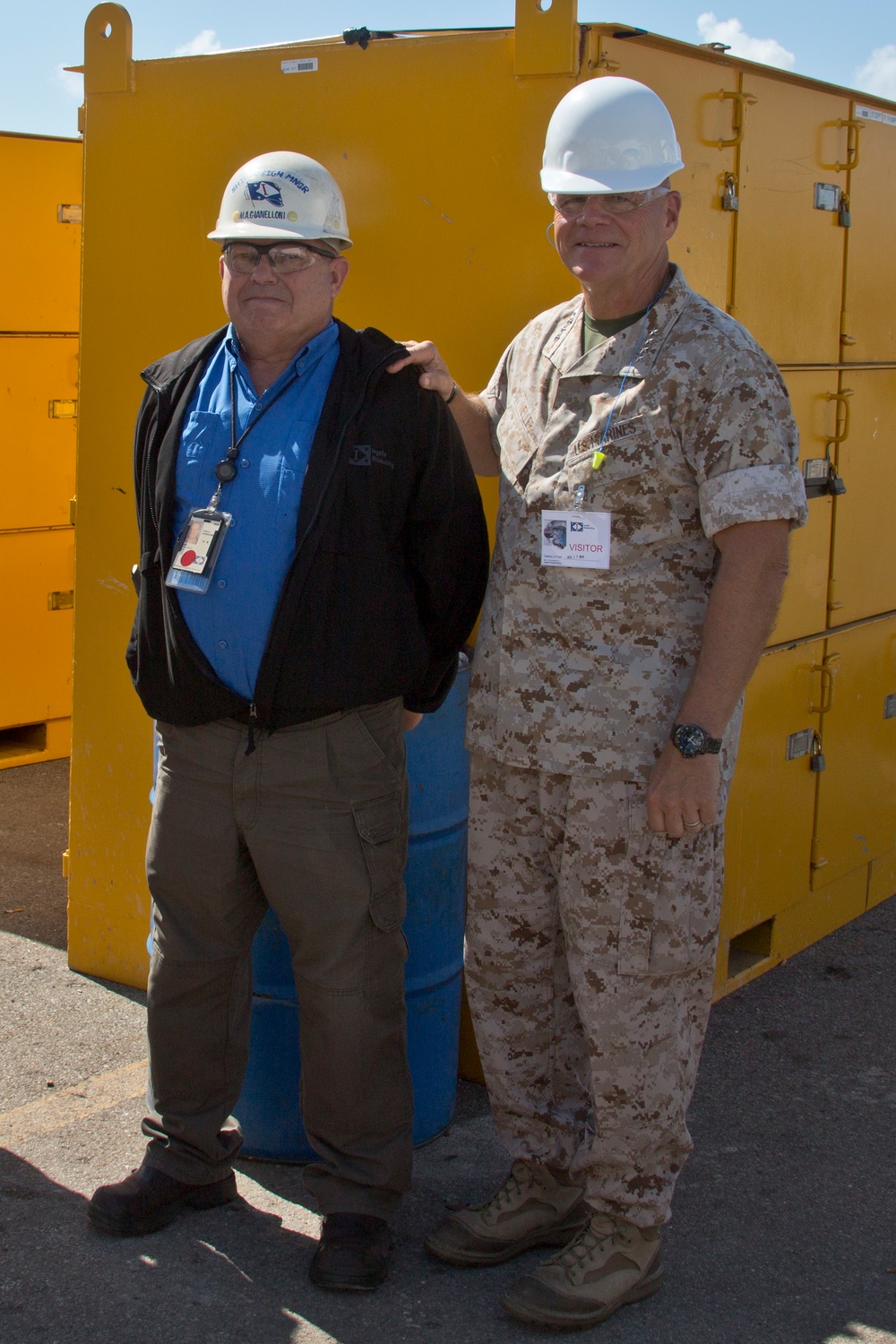 CMC Visits Ingalls Shipbuilding