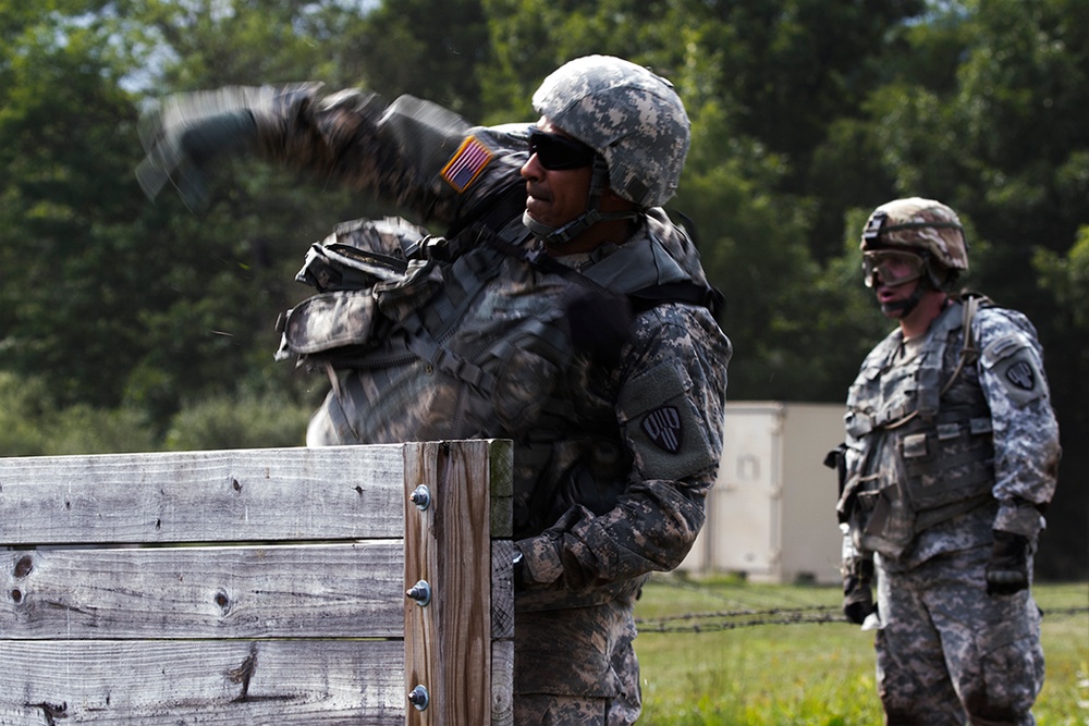 369th Sustainment Brigade training at Fort Indiantown Gap