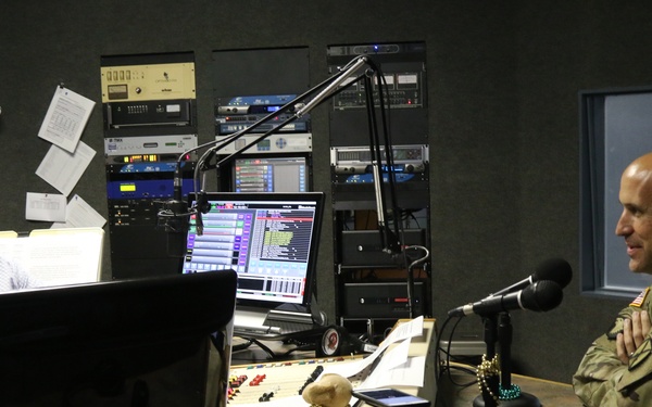 Patriot Commander Speaks to the Ft. Polk Community about Soldiers New Uniform Patch