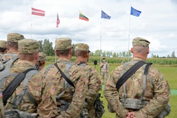 Michigan Guard Military Police, Ohio Marines, Latvian Zemessardzes and Lithuanian Land Forces close out Strong Guard 2016