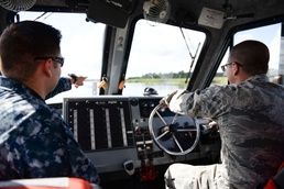 628th SFS Airman takes helm, steers into history