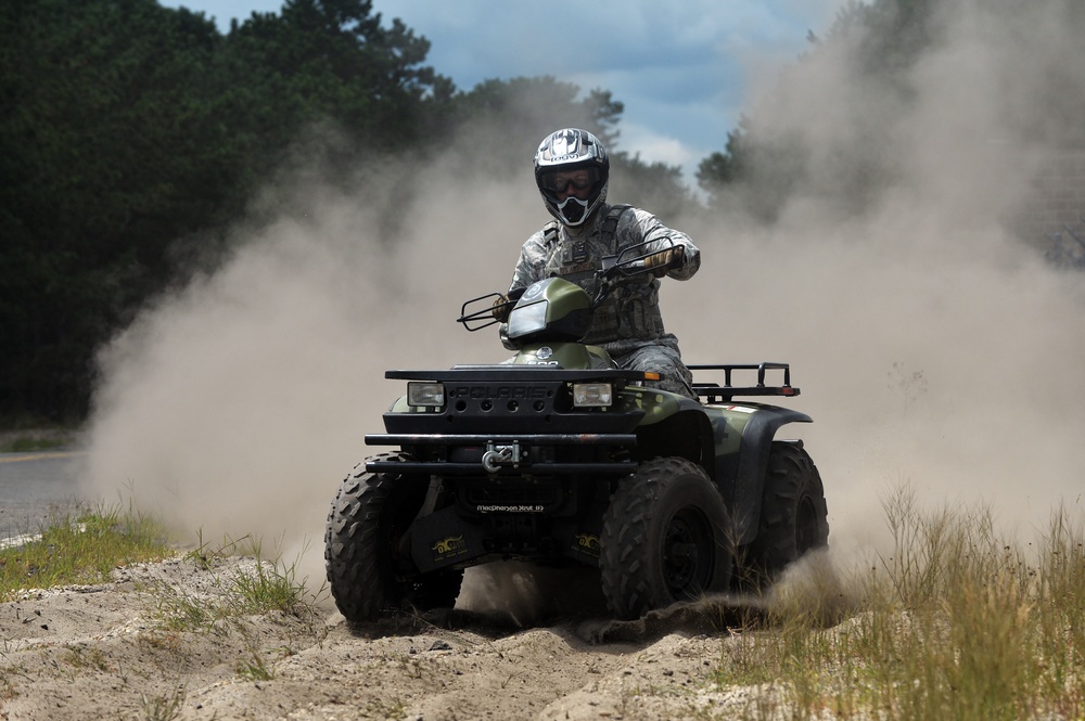 106th Rescue Wing Security Forces Trains on All Terrain Vehicles