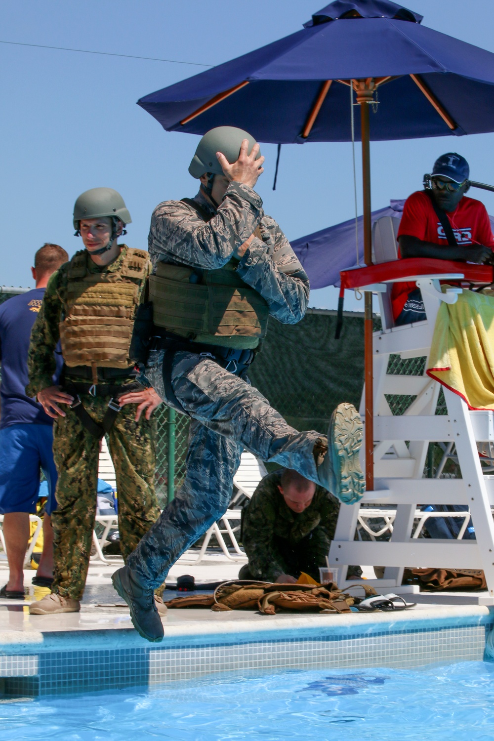 Coast Guard Water Survival Training Course