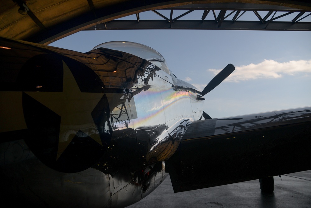 P-51 Mustang reflections